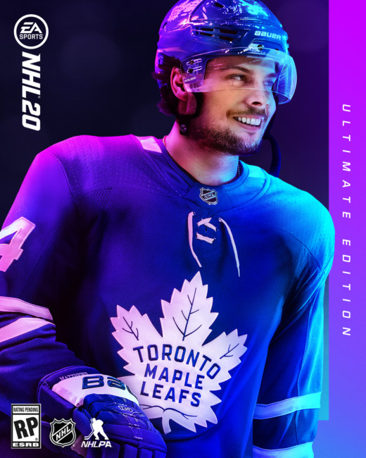 Toronto Maple Leafs Star Auston Matthews Named Cover Athlete for NHL 20 at the 2019 NHL Awards