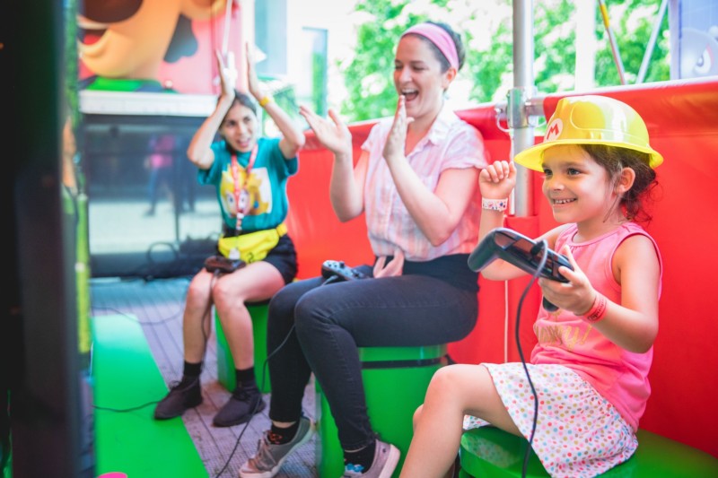 Photos Released of Nintendo Switch Road Trip and Super Mario Maker 2 Launch Event with the Chicago Children's Museum at Chicago's Navy Pier