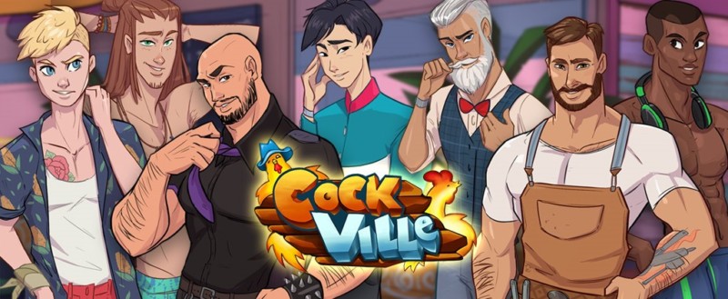NUTAKU.NET Adds flair to PRIDE MONTH with 2 New LGBTQ + Dating Sims, COCKVILLE & FAP CEO: Men Stream