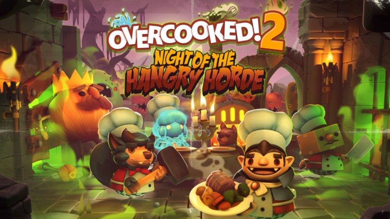 Overcooked! 2 Keeps Your Hunger at Bay with Release of Night of the Hangry Horde DLC