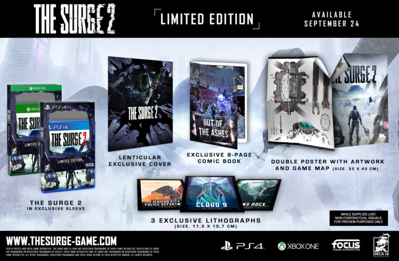 THE SURGE 2 Announces Release Date, Pre-orders Now Live