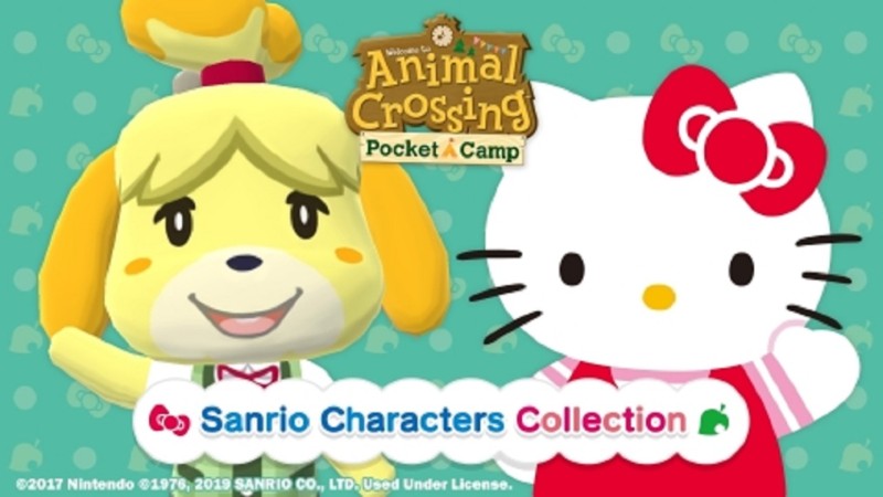 Nintendo's Animal Crossing: Pocket Camp Welcomes Sanrio Character Items for a Limited Time