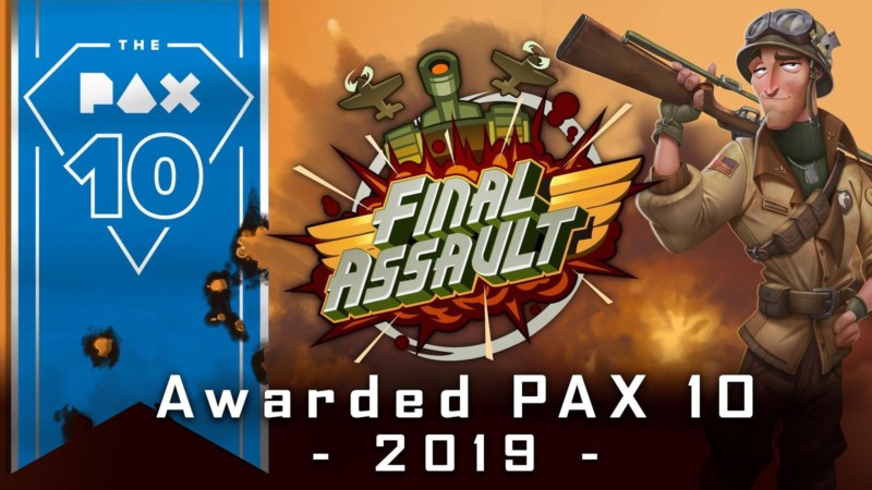 FINAL ASSAULT World War 2 VR Game Awarded PAX 10
