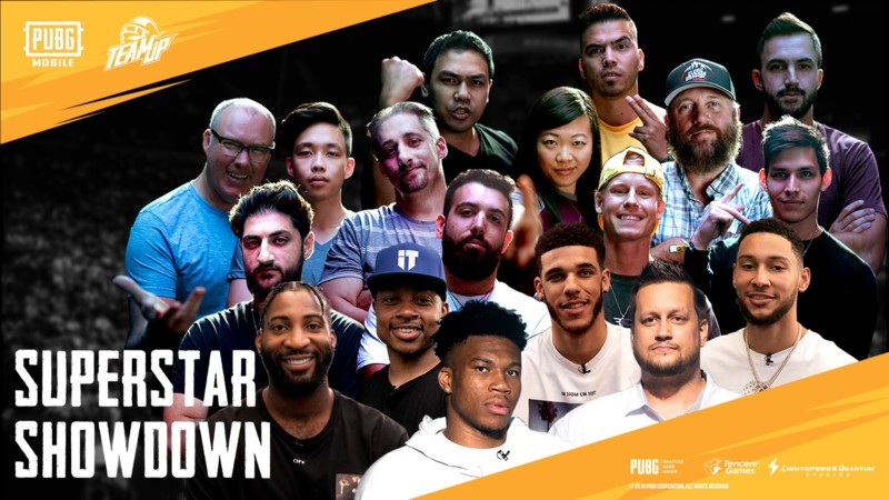 Giannis Antetokounmpo Headlines Team Up Superstar Showdown Series from PUBG MOBILE