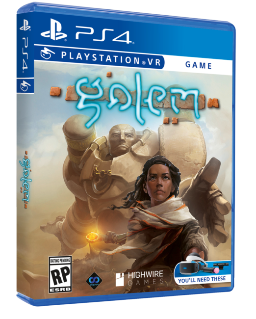 PSVR Exclusive, GOLEM, Available Now in Retail