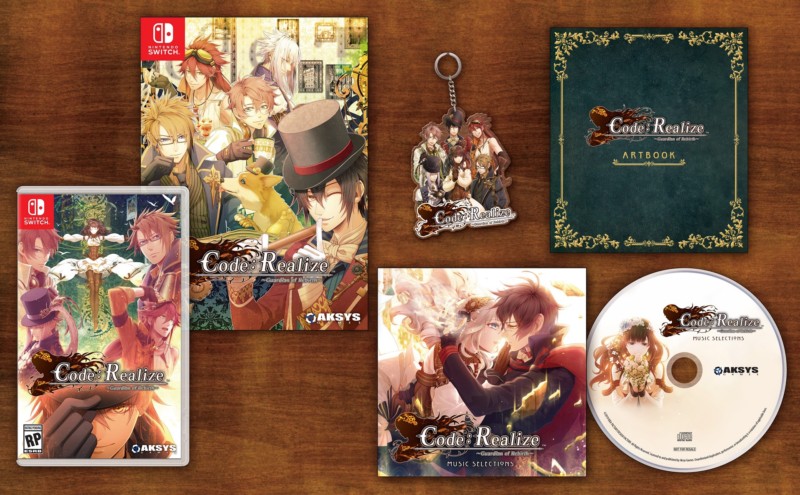 Code: Realize ~Guardian of Rebirth~ Collector’s Edition Unveiled for Nintendo Switch