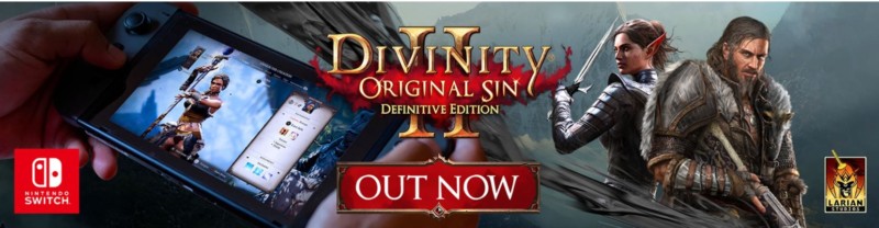 DIVINITY: Original Sin 2 - Definitive Edition Releases on Nintendo Switch