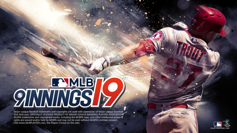 Exclusive Autographed Mike Trout Memorabilia Available in MLB 9 Innings 19, “Mike Trout’s Stay Raking” Sweepstakes Event