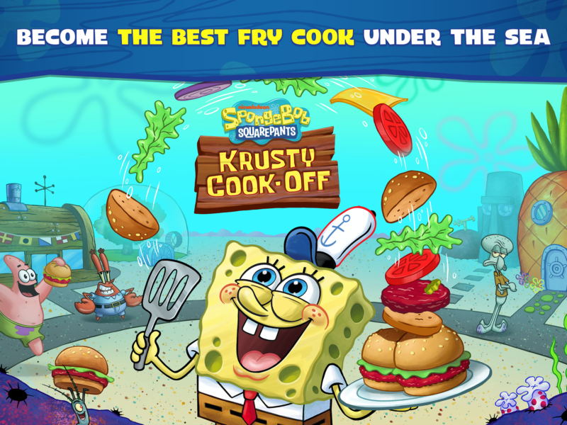 SPONGEBOB: Krusty Cook-Off Mobile Game Announced