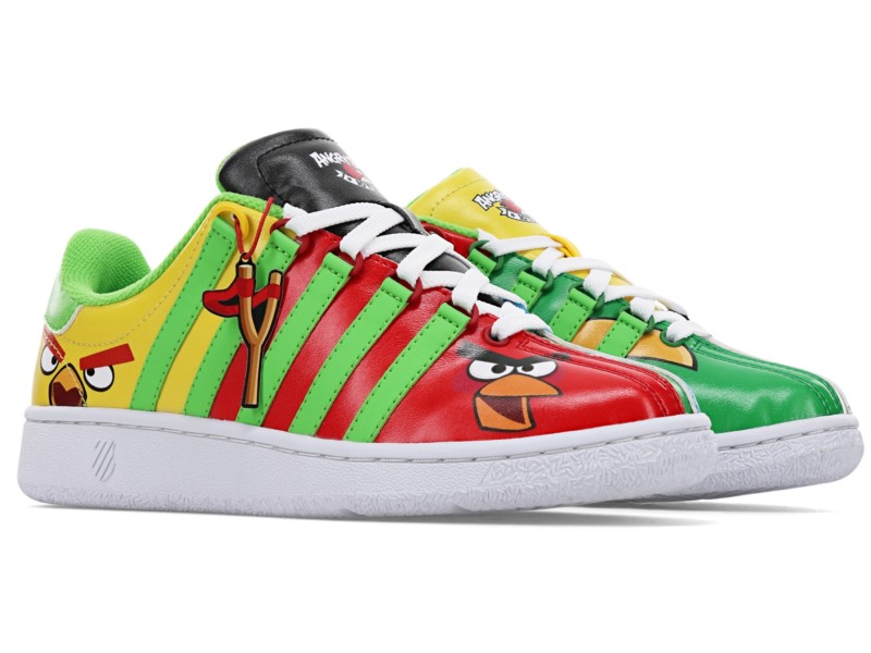 Rovio & K-Swiss Partner for Angry Birds 10th Anniversary Sneakers