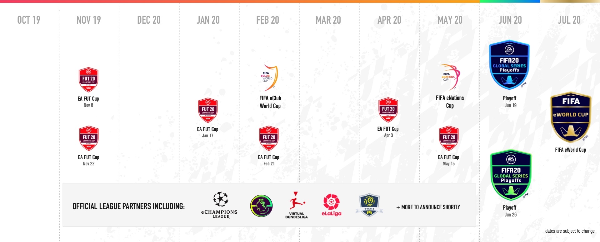 fifa 20 calendar