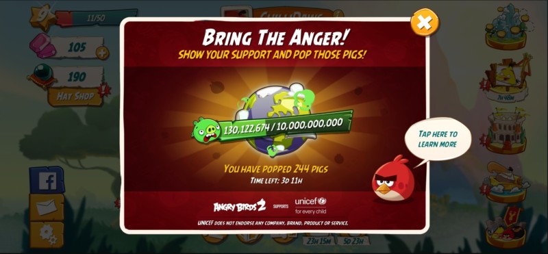 #BringTheAnger with Angry Birds' 10th Anniversary Charity Campaign