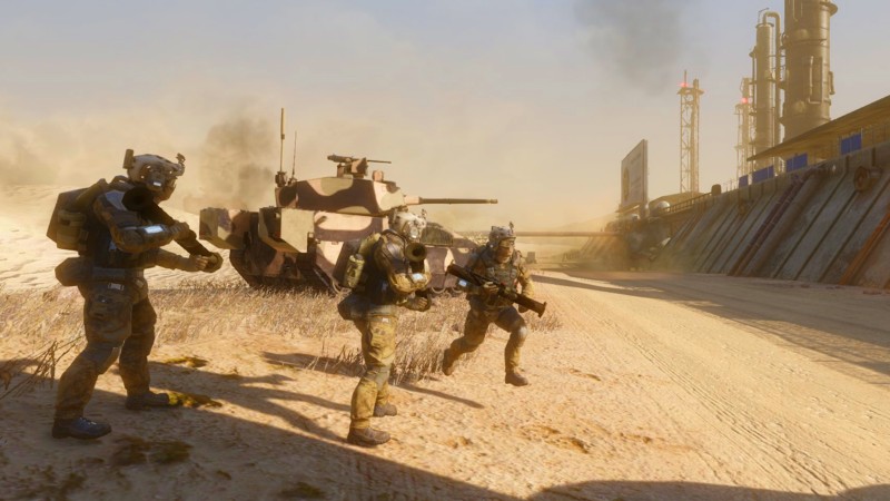 ARMORED WARFARE Ground Assault Forces Deployed during The American Dream