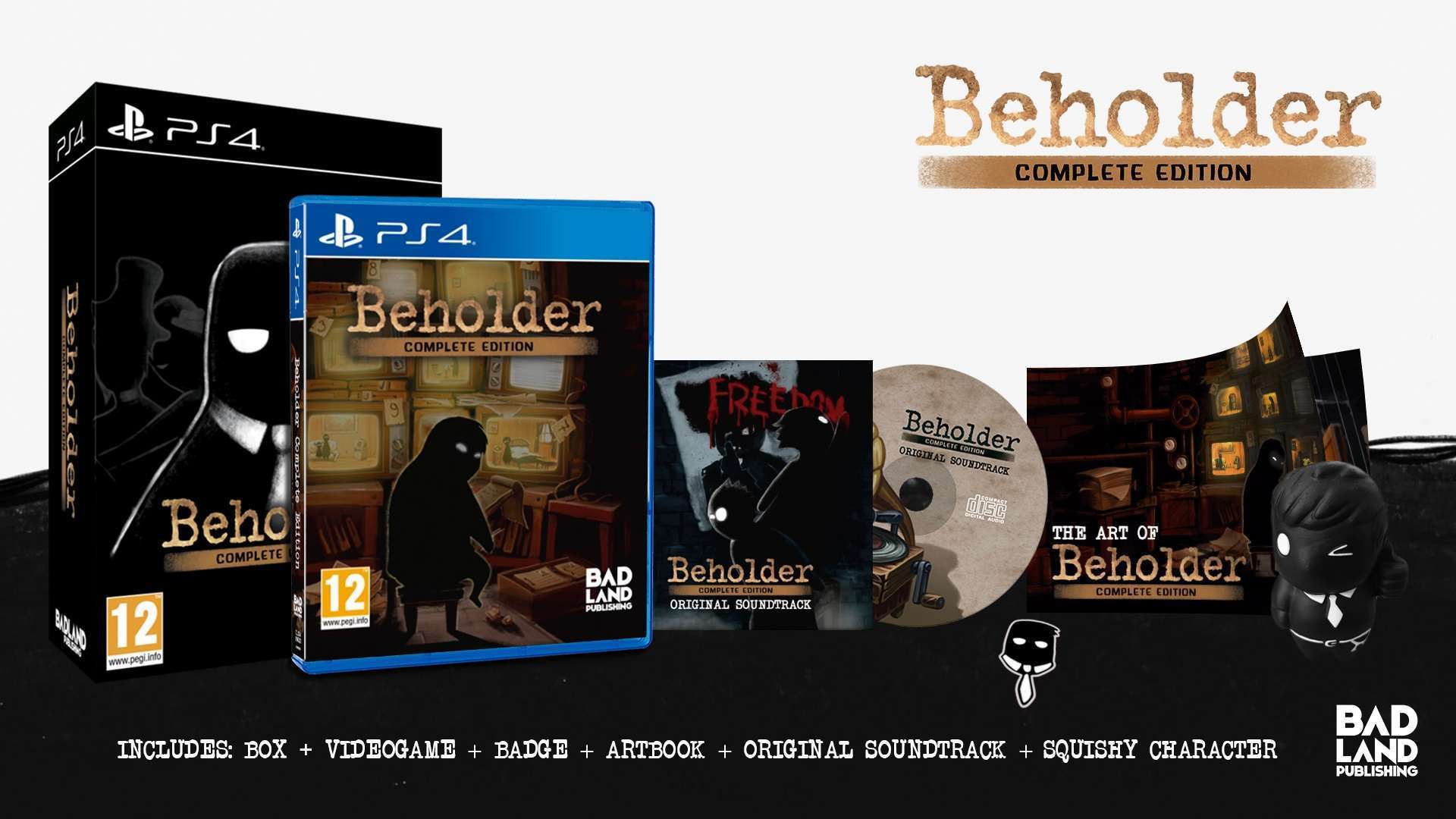 BEHOLDER: Complete Edition Physical Version Available Now for PlayStation 4