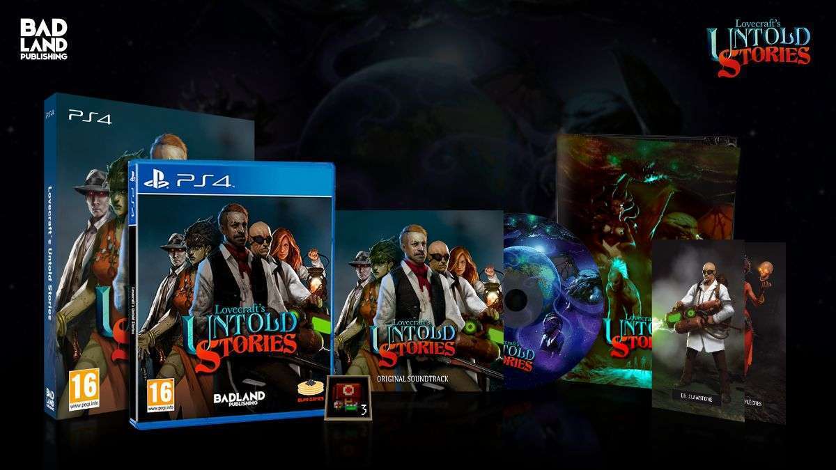 Lovecraft's Untold Stories Out Today in Physical Format for PlayStation 4
