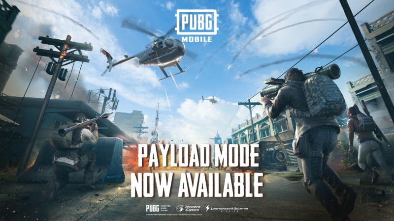 PUBG MOBILE Payload Mode Now Available