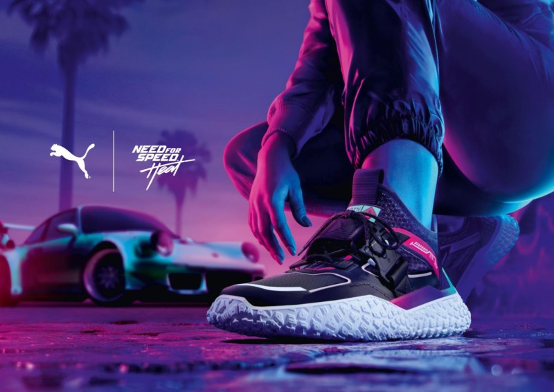 PUMA Fuses with NEED FOR SPEED Heat to Create the Stylish PUMA Hi OCTN x NFS Sneaker