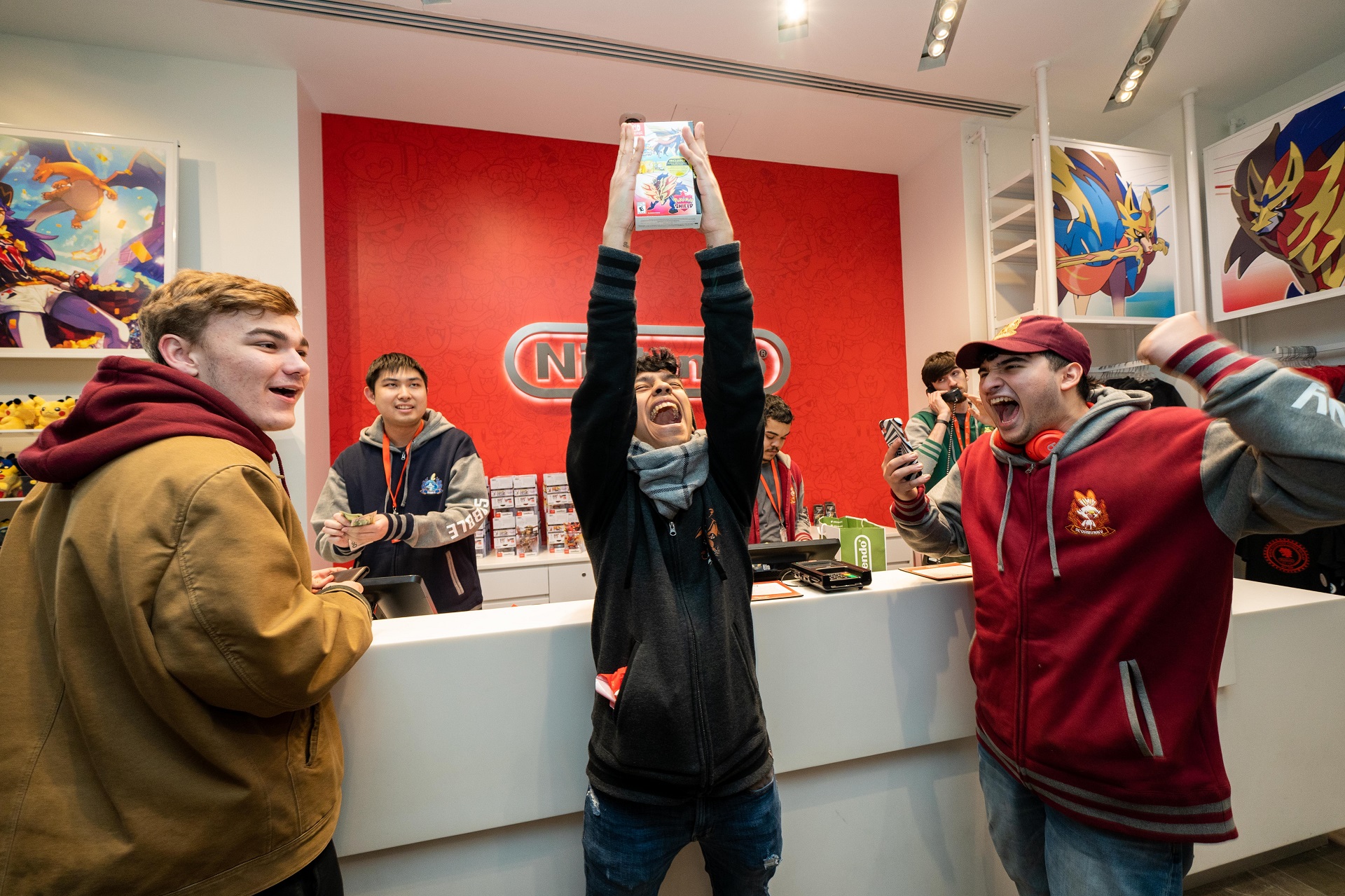 Photos Released of Pokémon Sword and Pokémon Shield Launch Event at Nintendo NY