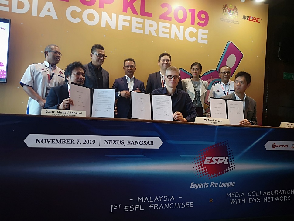 eSports Pro League” (ESPL) Signs “Axis” as First Malaysian Franchise Partner