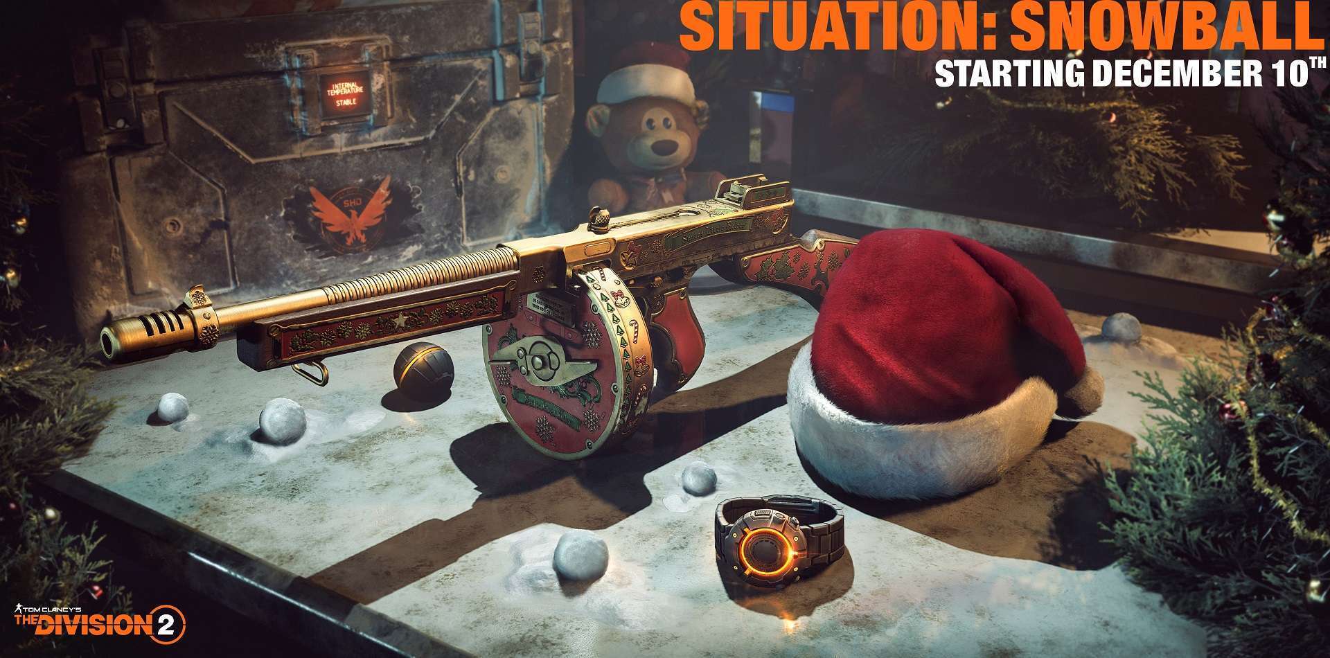Tom Clancy’s The Division 2 Latest Update Including in-Game Holiday Event SITUATION: SNOWBALL Now Out