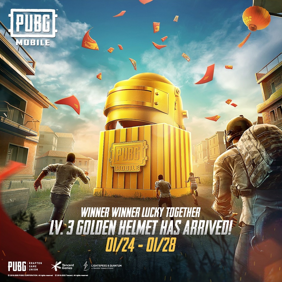 PUBG MOBILE Celebrates Lunar New Year with in-Game and Physical Rewards