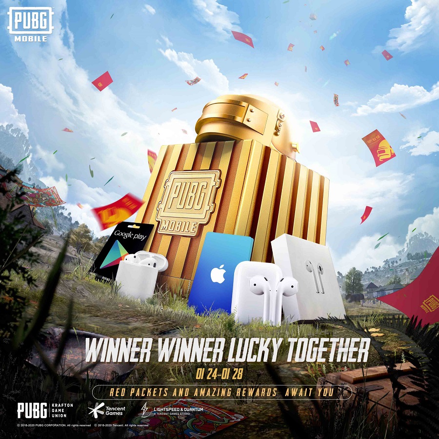 PUBG MOBILE Celebrates Lunar New Year with in-Game and Physical Rewards