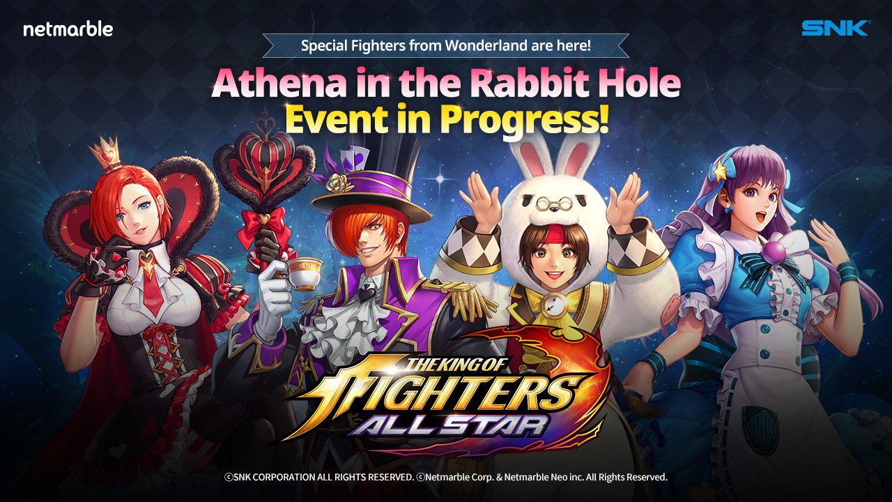 THE KING OF FIGHTERS ALLSTAR New ALICE IN WONDERLAND Update Revealed by Netmarble