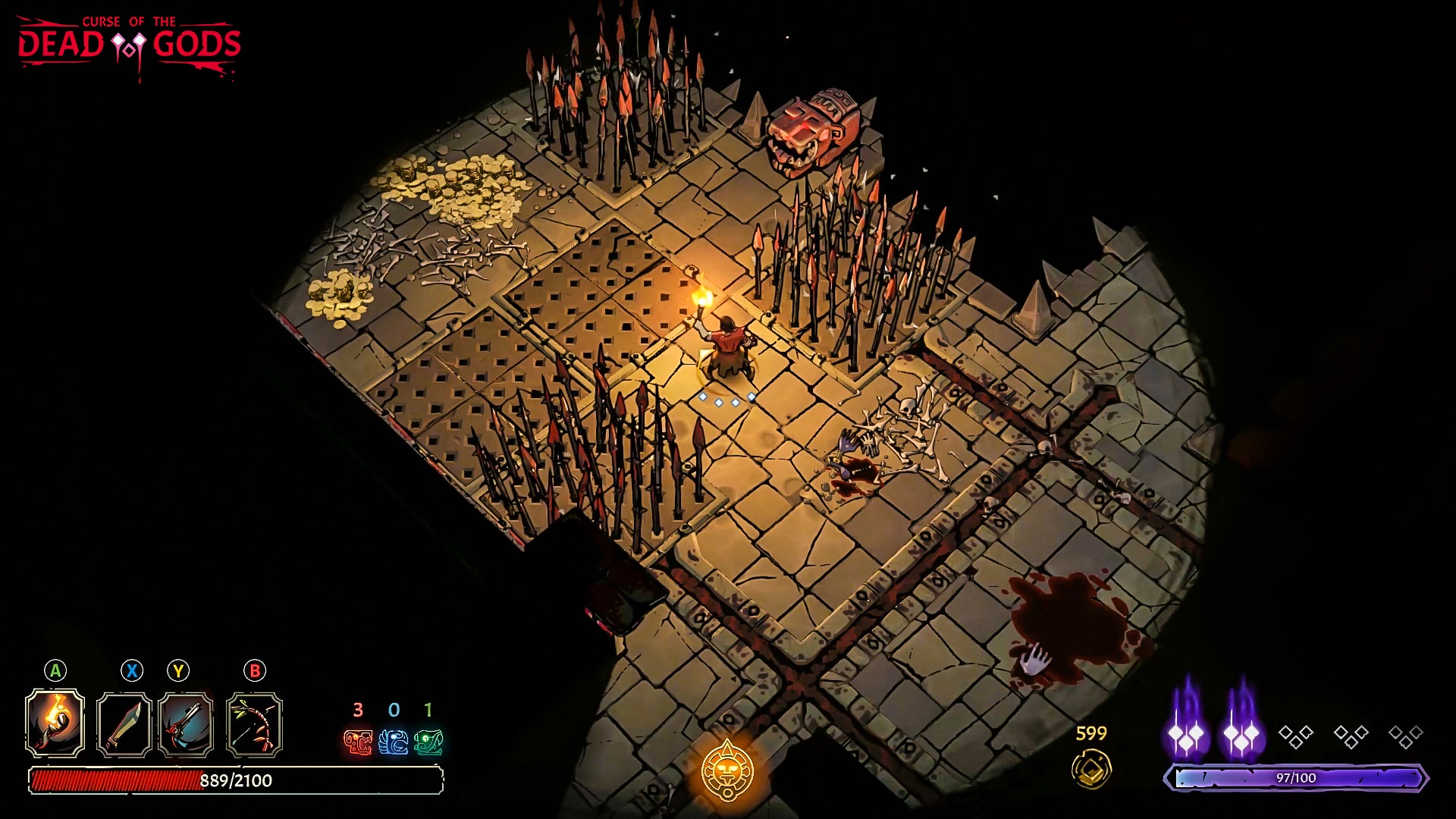 CURSE OF THE DEAD GODS Preview for Steam Early Access