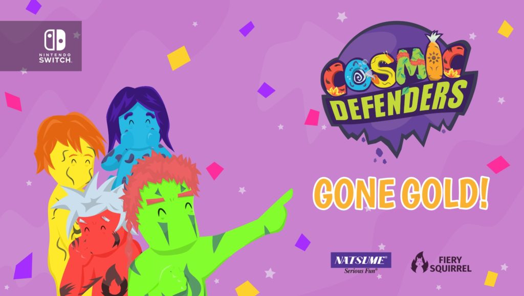 COSMIC DEFENDERS Heading to Nintendo Switch April 28