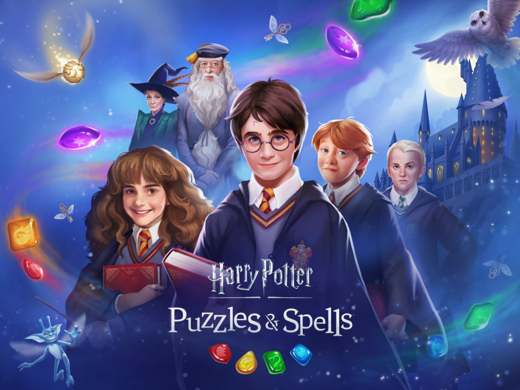 HARRY POTTER: Puzzles & Spells Magical Match-3 Mobile Game Announced by Zynga