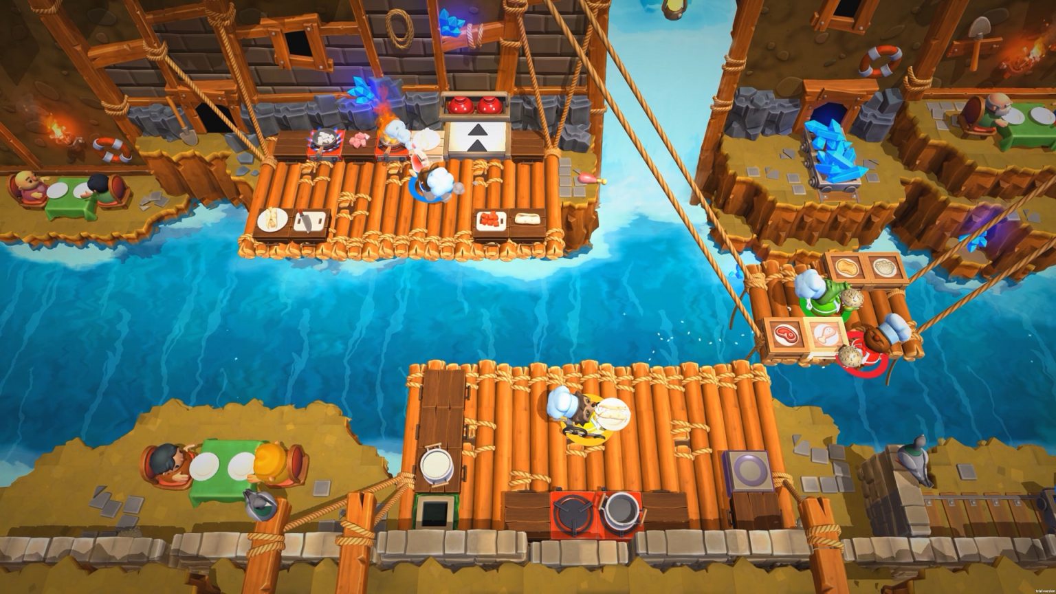 Overcooked 2 gourmet edition что входит