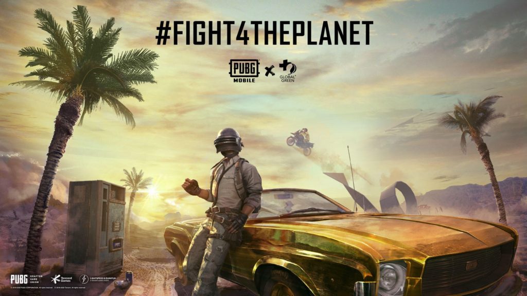 PUBG MOBILE Advocates for Environmental Awareness with In-Game Sandstorm and #FIGHT4THEPLANET Campaign