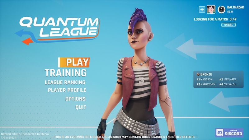 QUANTUM LEAGUE Time Paradox Shooter Heading to Steam Early Access May 26