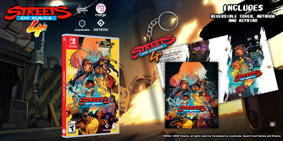 Streets of Rage 4 Announces Physical Retail and Signature Edition Release