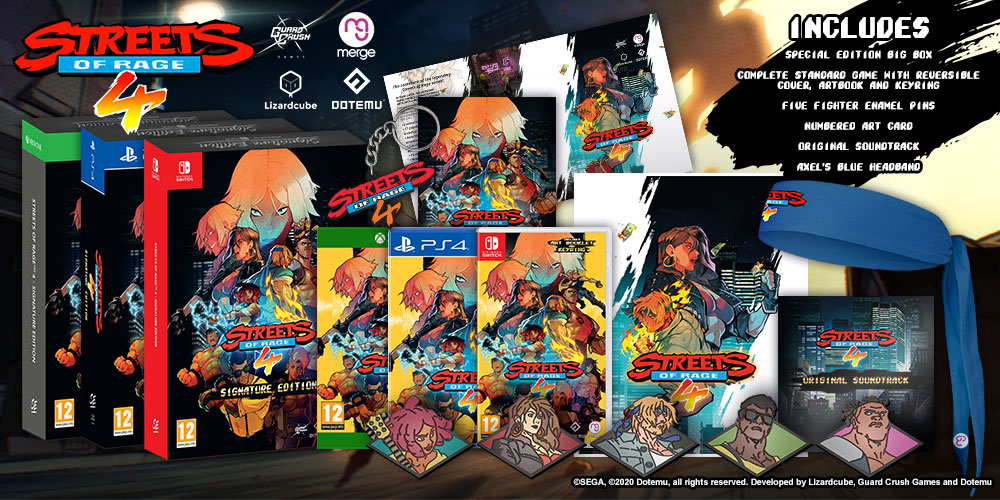 Streets of Rage 4 Announces Physical Retail and Signature Edition Release