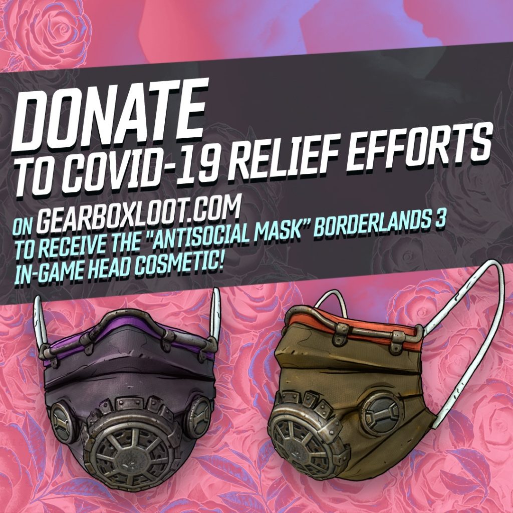 Gearbox Software Partners with DIRECT RELIEF to Help Frontline Healthcare Workers