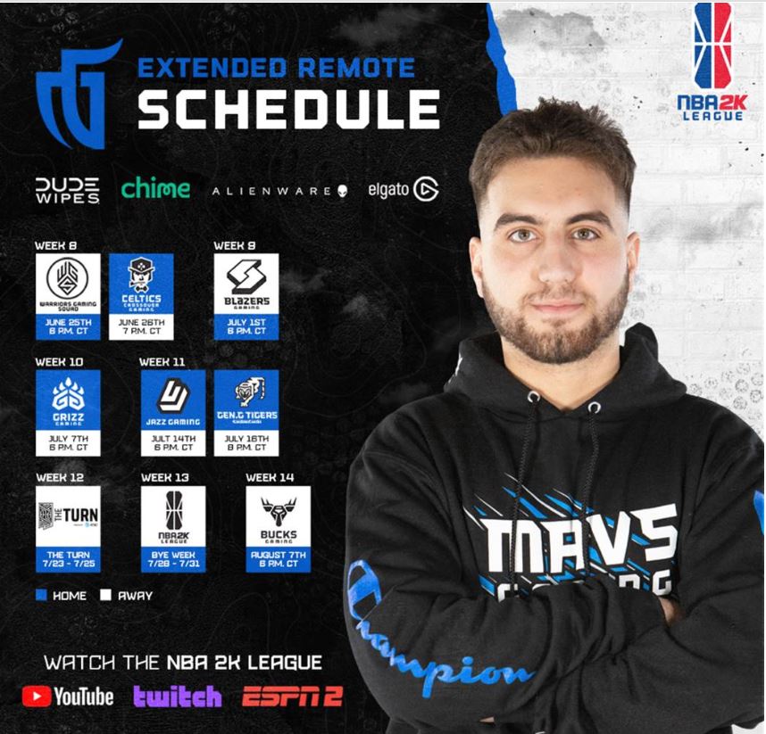 MAVS GAMING Continues 2020 Season with Remote Gameplay