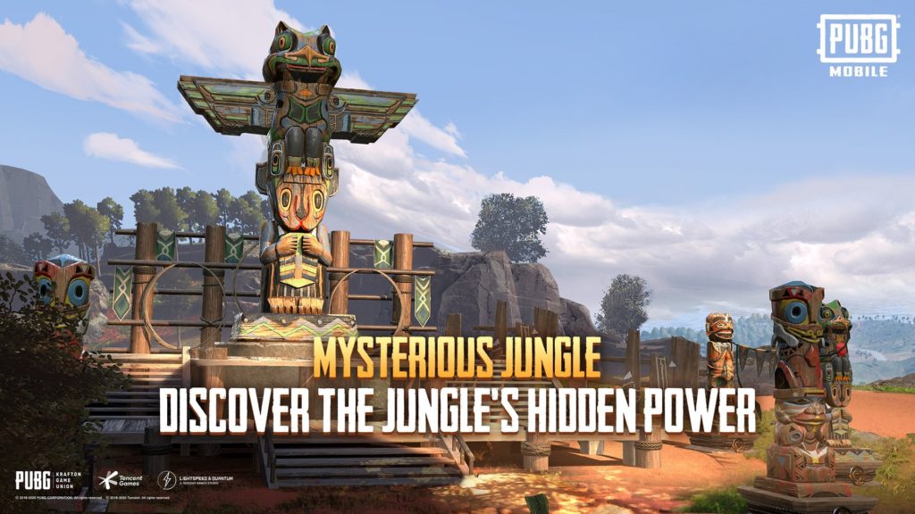 PUBG MOBILE Mysterious Jungle Adds Player Buffs