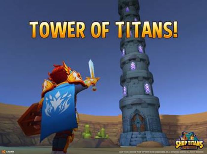 SHOP TITANS Launches Tower of Titans Event