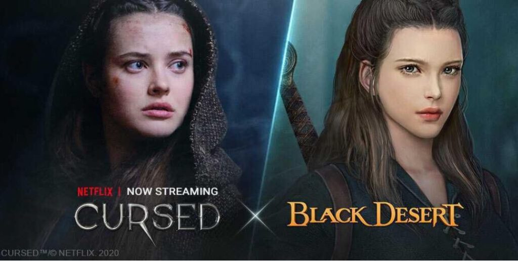 BLACK DESERT Launches Crossover Content Based on Netflix Original Series, CURSED