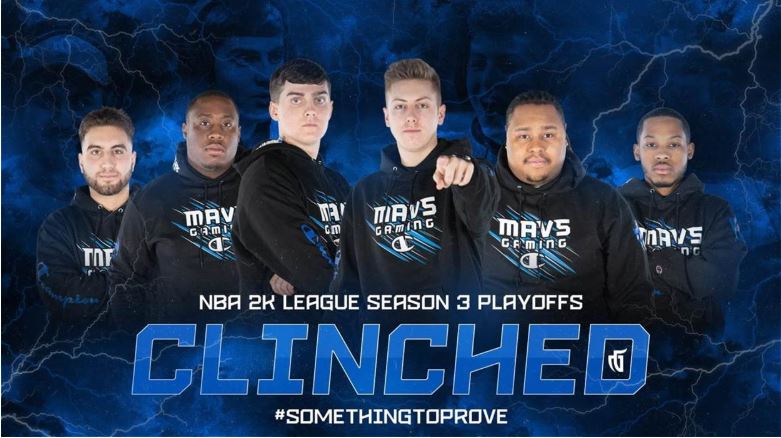 MAVS GAMING Clinches a Spot in the NBA 2K LEAGUE Playoffs