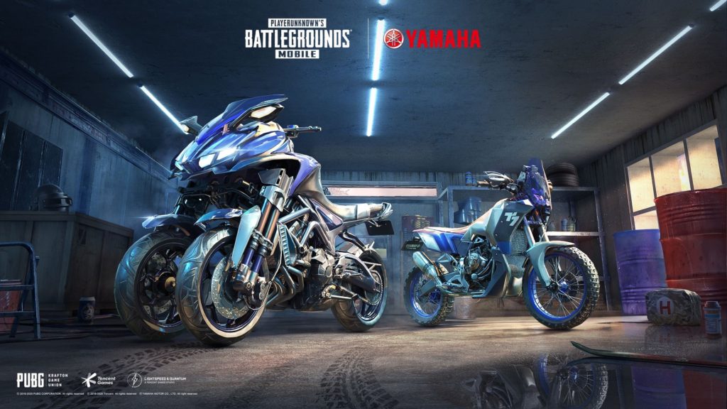 PUBG Mobile Collabs with YAMAHA MOTOR for Revved-Up In-Game Adventure