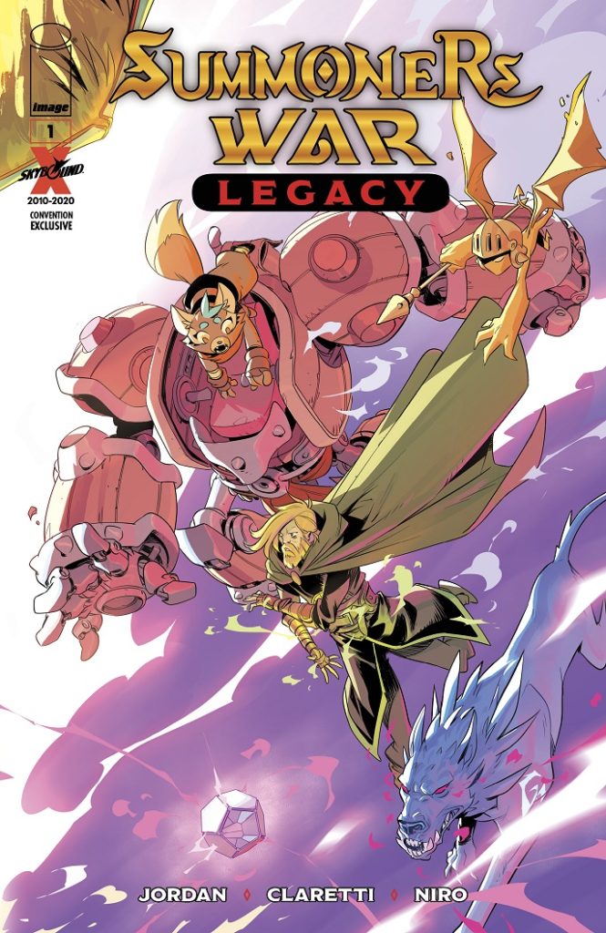 SUMMONERS WAR: LEGACY Comic Book Announced by Com2uS and Skybound/Image Comics