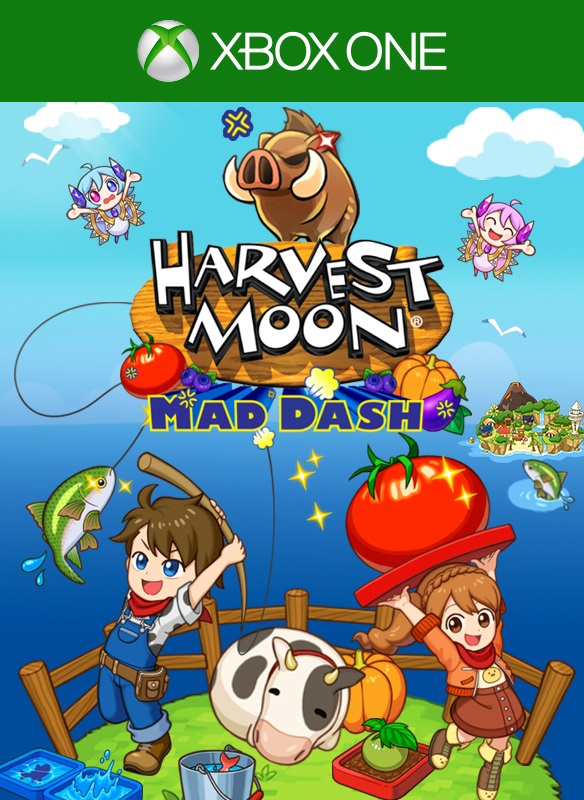 HARVEST MOON: Mad Dash Now Out for Xbox One