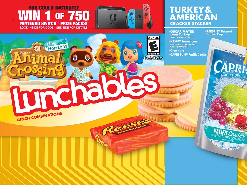 'Mix Up The Fun' with Nintendo and LUNCHABLES this Fall