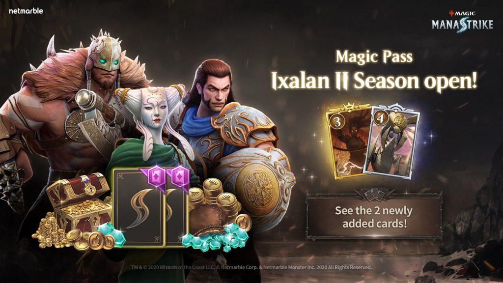 MAGIC: ManaStrike IXALAN II Season Update Features New Magic Pass Rewards