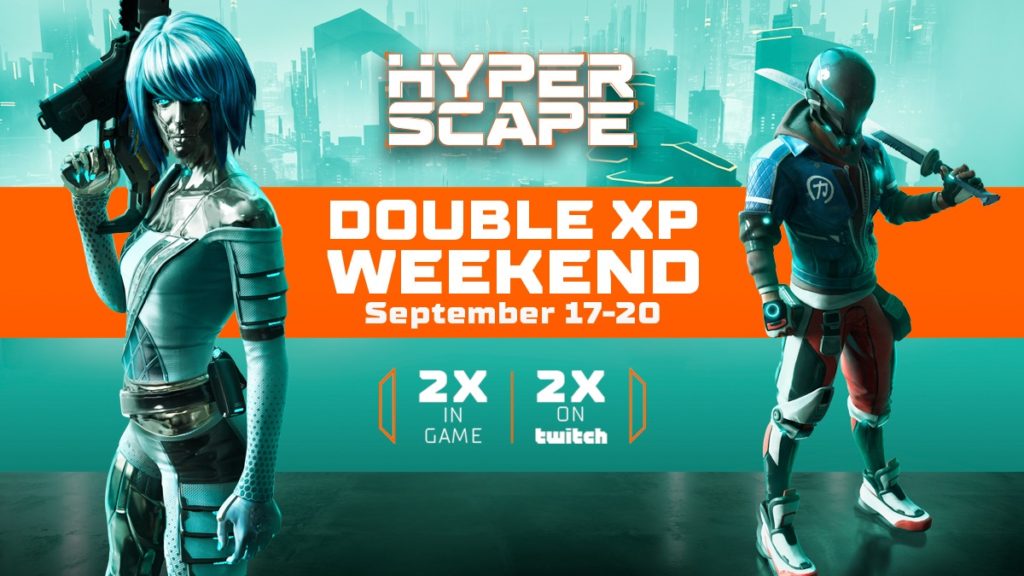 HYPER SCAPE Double XP Weekend Now Live