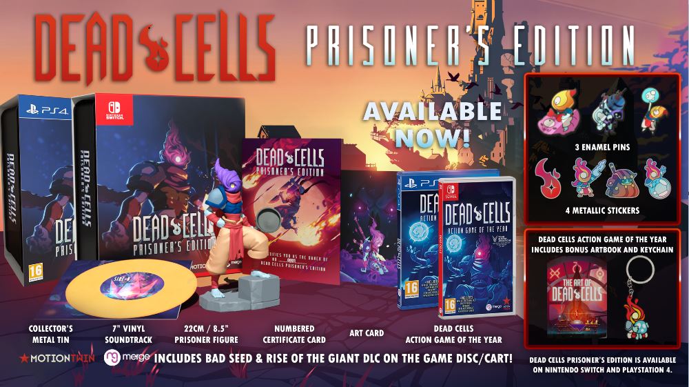 DEAD CELLS– Prisoner's Edition Out Today in Europe, N. America Nov. 10