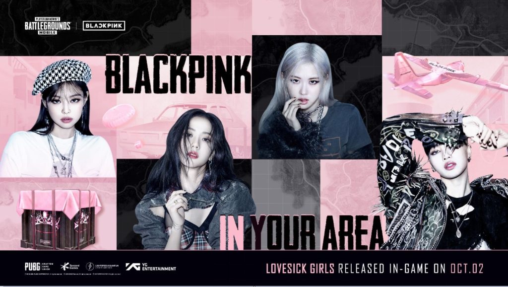 PUBG MOBILE x BLACKPINK-themed Content Released