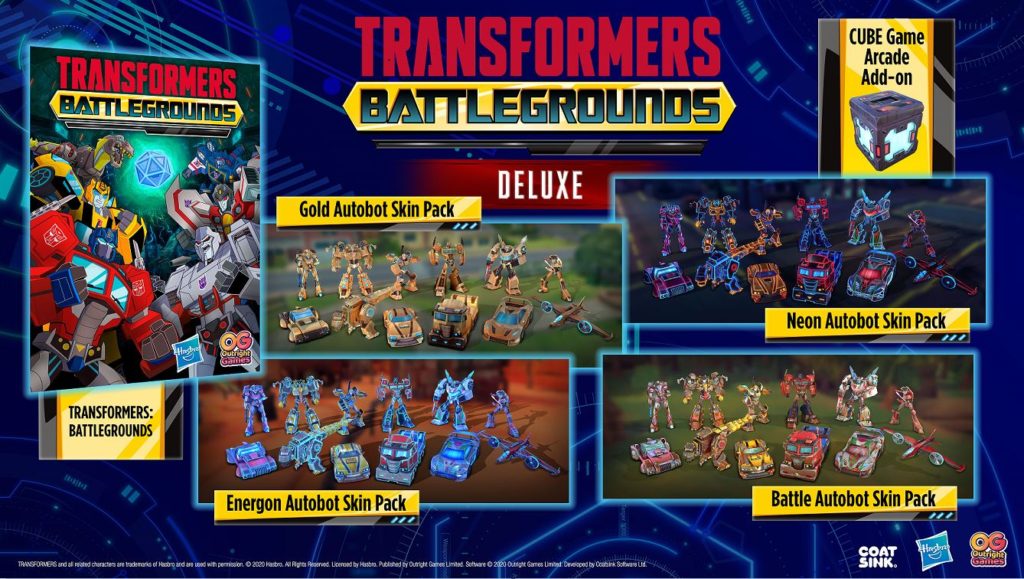 TRANSFORMERS: Battlegrounds Digital Deluxe Edition Now Available to Pre-Order